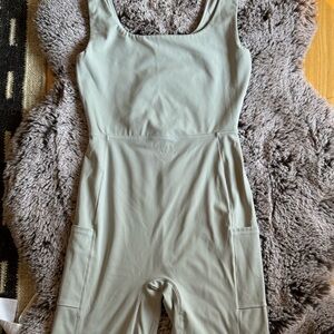 OAK + FORT Bodysuit in Soft blue